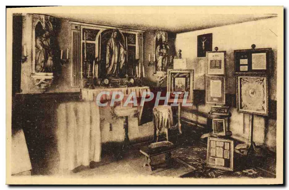 Ancien Pensionnat des Bénédictines de Lisieux — Oratoire des Enfants de Marie — éditeur non visible - Recto