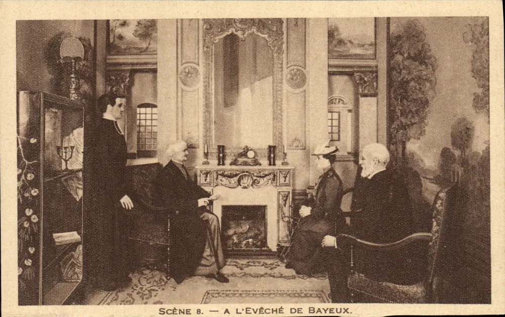 Cena 8 — No Palácio Episcopal de Bayeux — Edições 'Sponor' - Frente