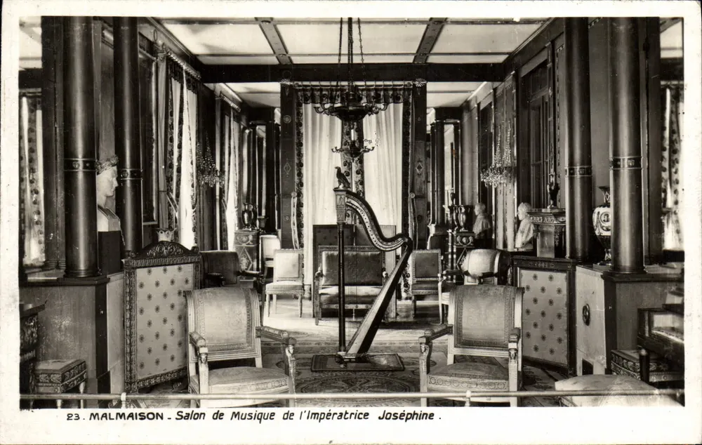 Malmaison - Salon de Musique de l'Impératrice Joséphine - Recto