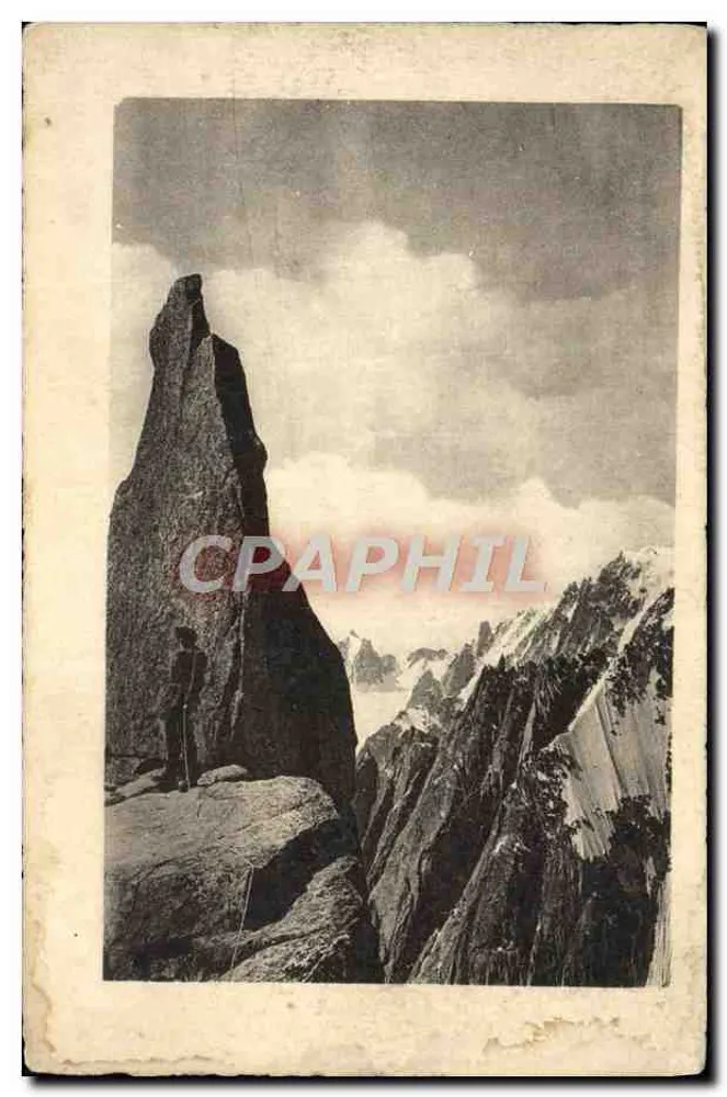 Chamonix — O Grand Rond do Mont-Blanc — Chamonix, editor desconhecido - Frente