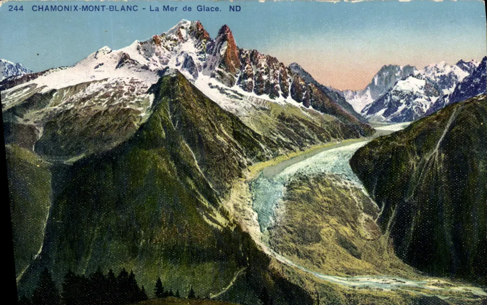 Chamonix-Mont-Blanc — La Mer de Glace — ND - Voorkant