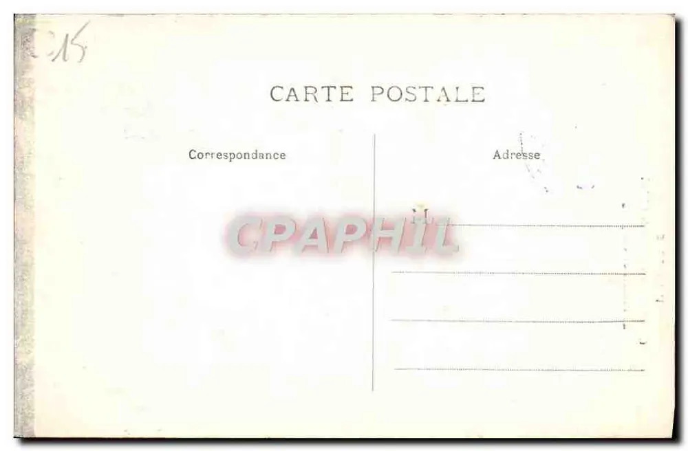Les Rochers de Compaing — Vallée de la Cère — Cantal 595 — éditeur Pas-de-Cantal - Verso