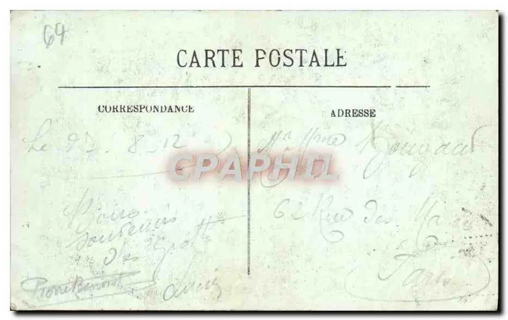 Grutas de Bétharram — Le Bourdon — Olliché Ziegler - Verso