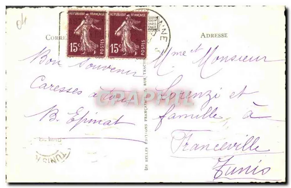 Castellane (B.-A.) — Pont de la Route Napoléon sur le Verdon — LL - Verso