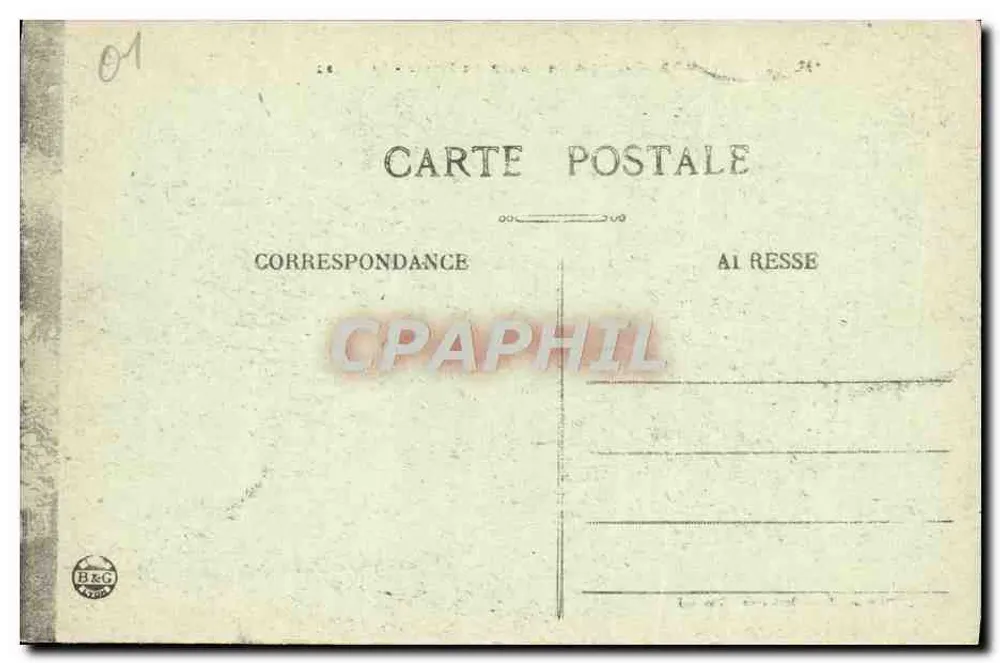 Bellegarde — Gorges du Canon du Rhône - Le Paradis — Edita: Bellegarde (Déposé) - Verso