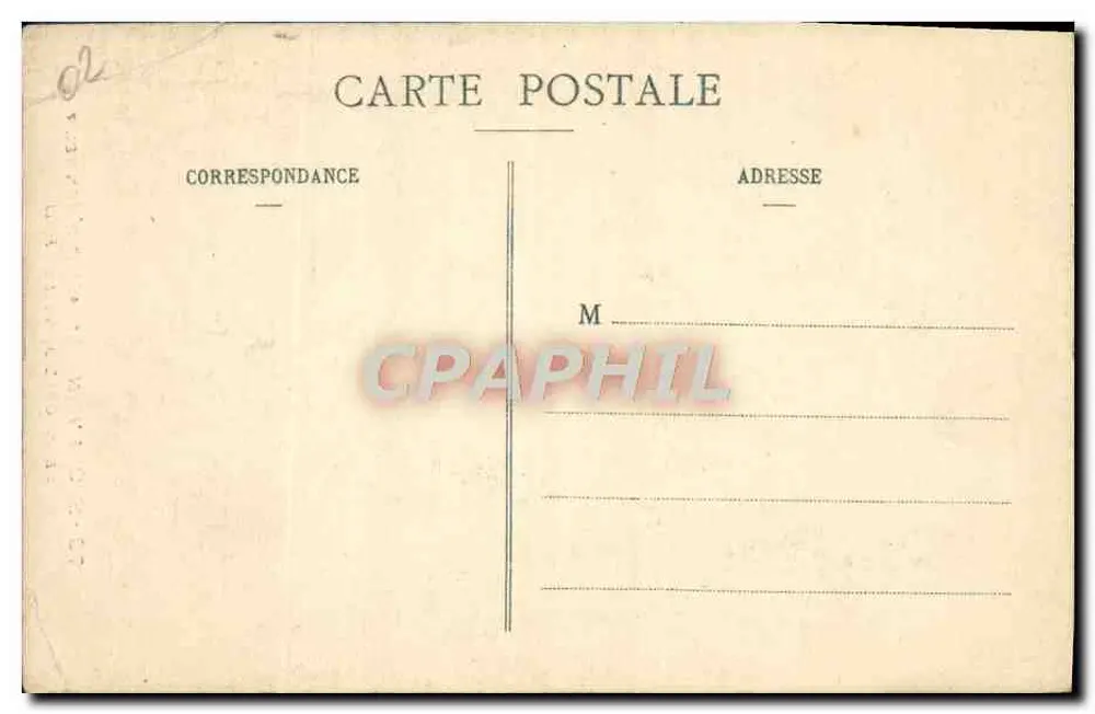 St-Quentin — Escalier d'Honneur de l'Hôtel de Ville — P. D. - Verso