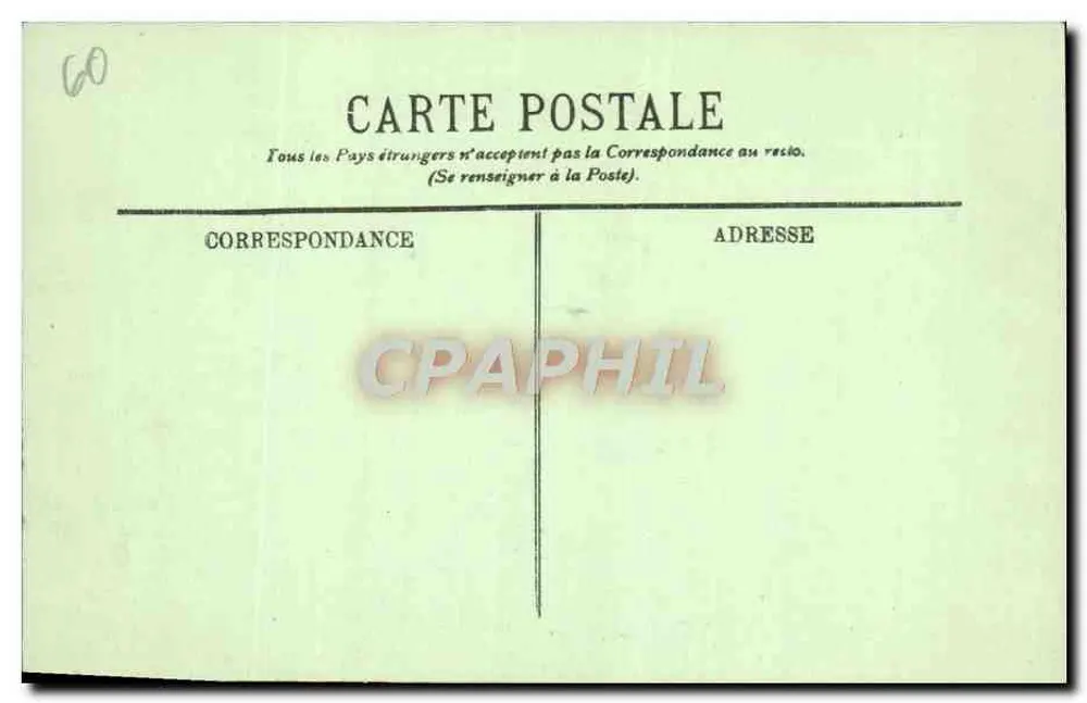 Compiègne — A Porta do Arsenal — LL. - Verso