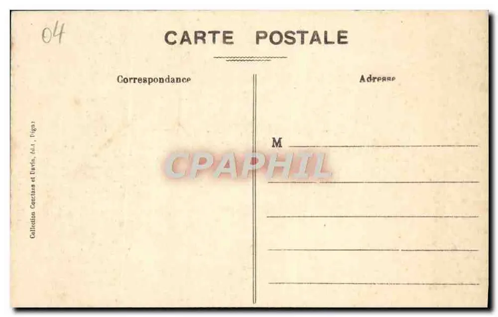 Digne — A Catedral — C.D. - Verso