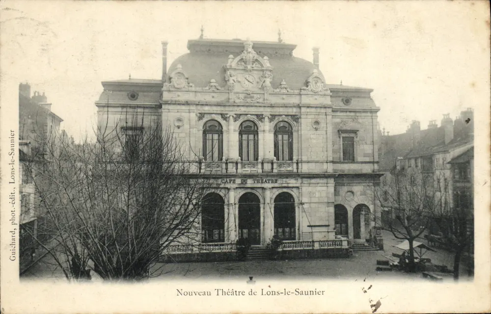 Nouveau Théâtre de Lons-le-Saunier — Guichard, phot. — Lons-le-Saunier - Recto