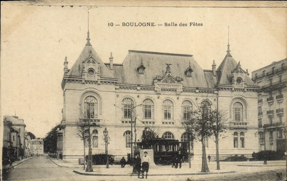 Boulogne — Saal der Feierlichkeiten — Unbekannter Verlag, Nr. 10 - Vorderseite