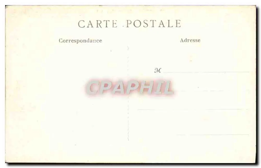 Arras - Krieg 1914-1915 — Zerstörter Viertel der Petite Place — Verlag Louis Racquet, Paris - Rückseite