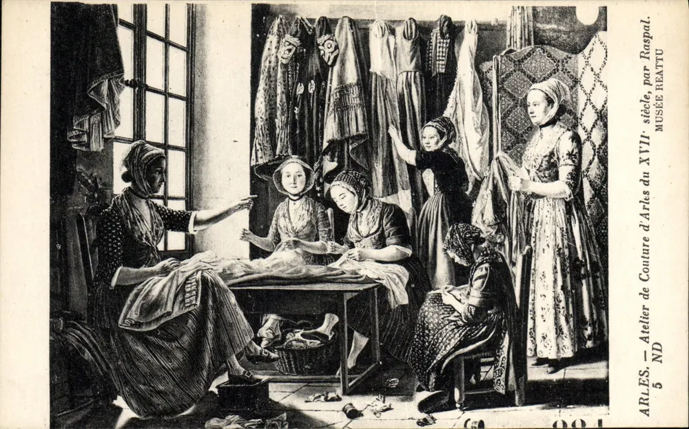 Atelier de Couture d'Arles — 17. Jahrhundert — von Raspat, Musée Réattu - Vorderseite