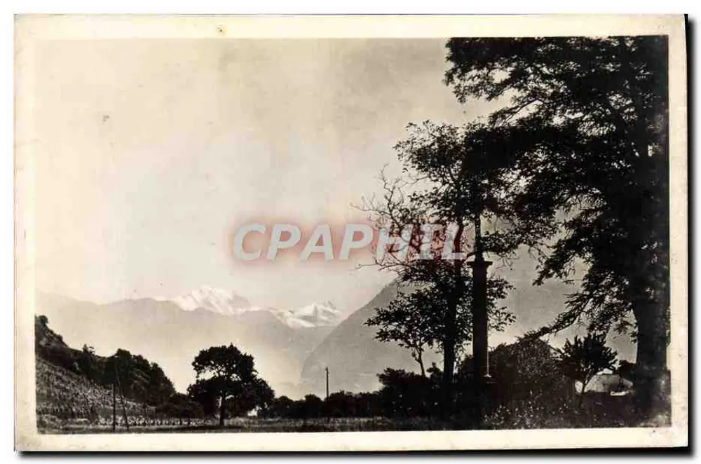 Valley of Faverges with Mont Blanc — Éditions Lasset Choulet, Haute-Savoie - Front