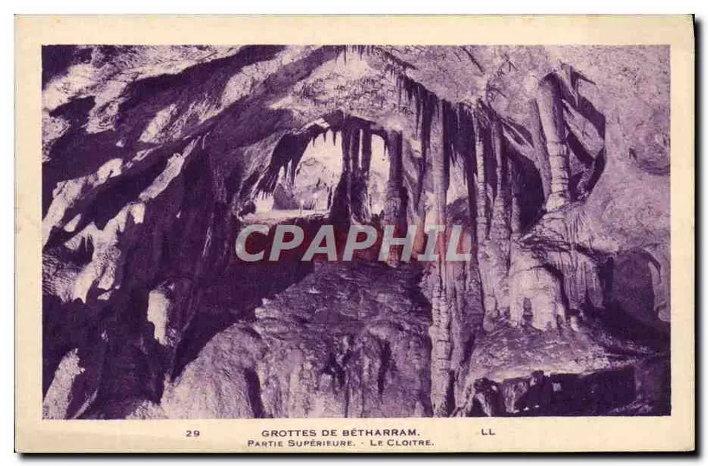Grutas de Bétharram - Parte Superior - O Cloître - Frente