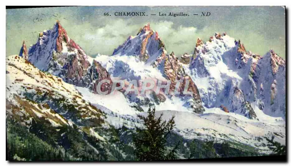Chamonix — As Aiguilles — ND - Frente