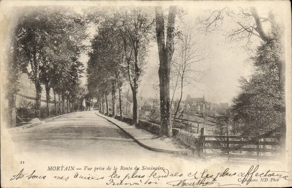 MORTAIN — Ansicht vom Seminarweg — Collections ND Phot - Vorderseite