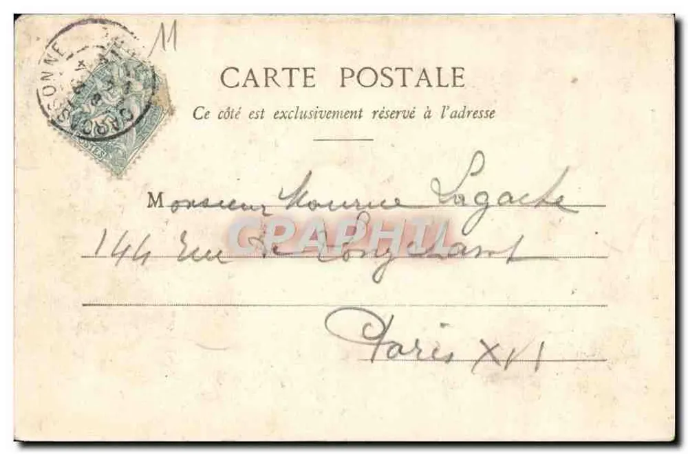 Cité de Carcassonne — Ensemble de la Porte d'Aude — éditeur GÉNÉRAT F. DUBOIS - Verso