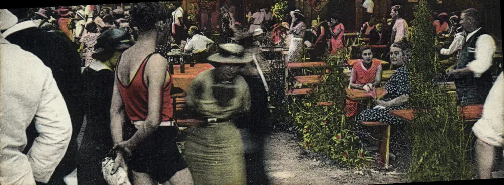 Châteauneuf-sur-Cher — Boisereau-Plage — Das ländliche Getränkestand — Photo Ombier Macon - Vorderseite