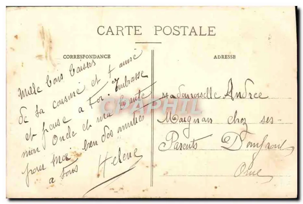 Lavanderia à beira de um canal — Coleção das Galerias Modernas — editor não visível - Verso