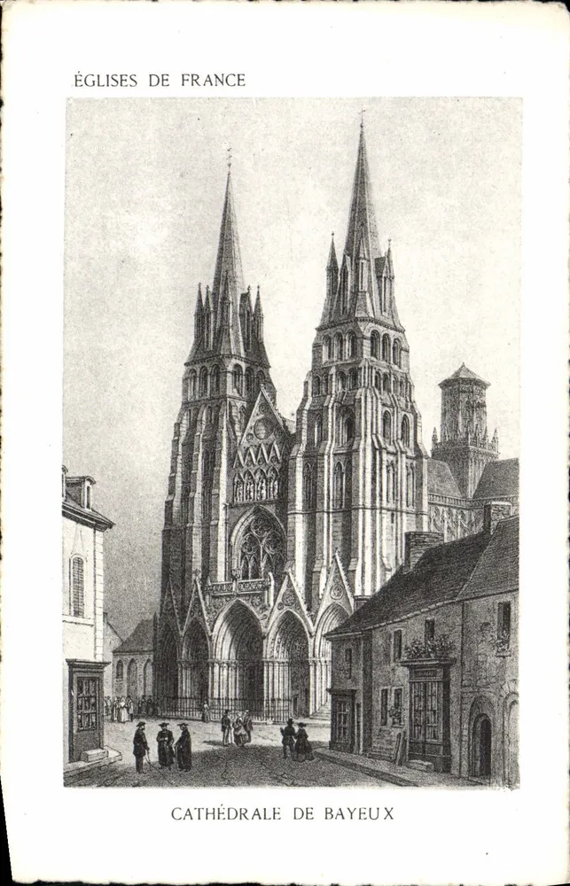 Kathedrale von Bayeux — Kirchen Frankreichs — Verlag nicht sichtbar - Vorderseite