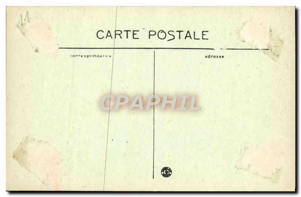 Carcassonne — Vue Générale de l'Ouest — éditeur non identifié - Verso