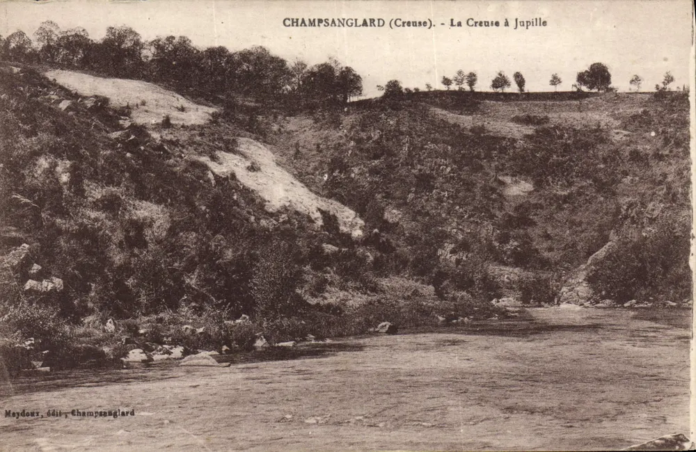 Champsanglard (Creuse) — La Creuse en Jupille — Maydoux, editorial Champsanglard - Anverso
