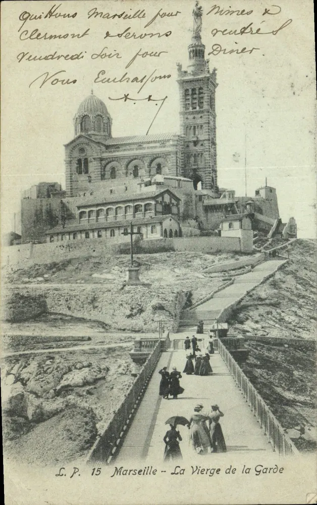 Marseille — A Virgem da Guarda — L.P. 15 - Frente