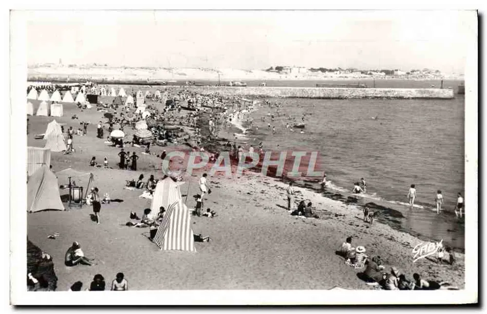 Zabawna plaża — Croix-de-Vie (Vendée) — Wydawnictwo CABY - Awers