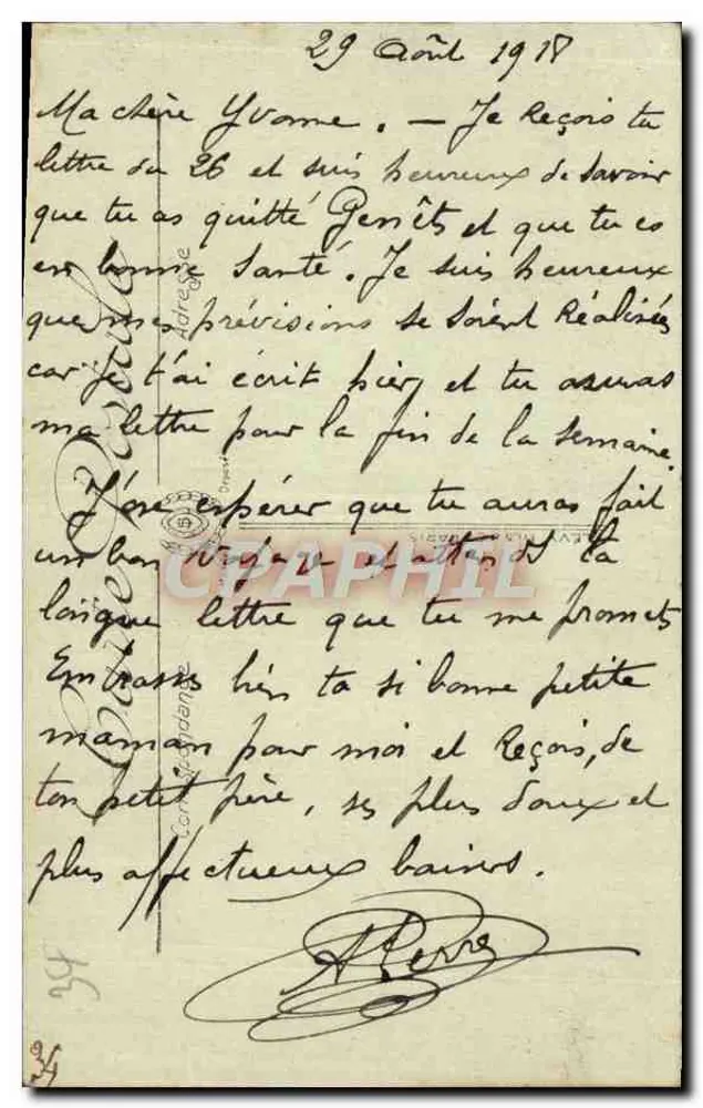 Montpellier — A Aqueduto e os Jardins — LL. — N°70 - Verso