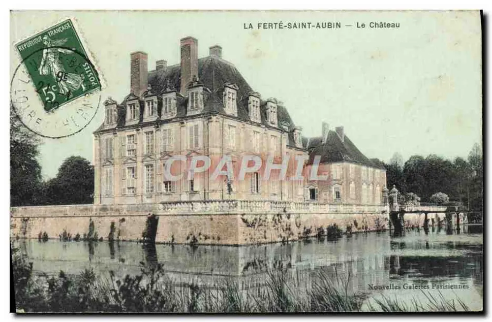 La Ferté-Saint-Aubin — Het Kasteel — Nieuwe Pariser Galerijen - Voorkant