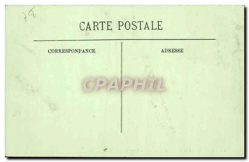 Versailles — O Castelo — A Cour de Marbre — LL - Verso