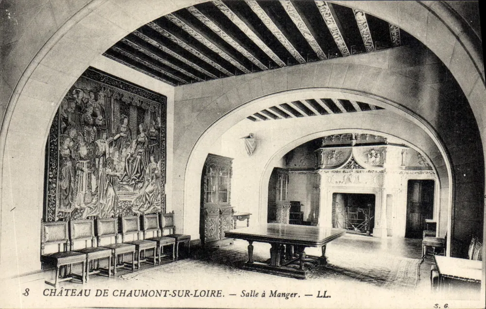 Schloss Chaumont-sur-Loire — Speisesaal — LL. — Serie S. 6 - Vorderseite