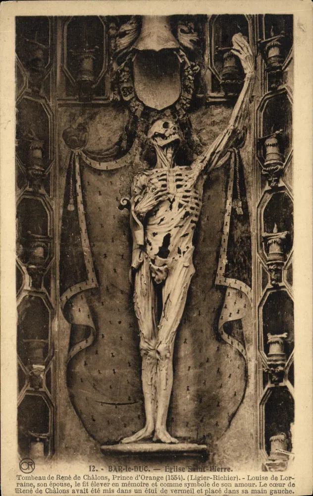 Grabmal von René de Châlons — Kirche Saint-Pierre — Bar-le-Duc - Vorderseite