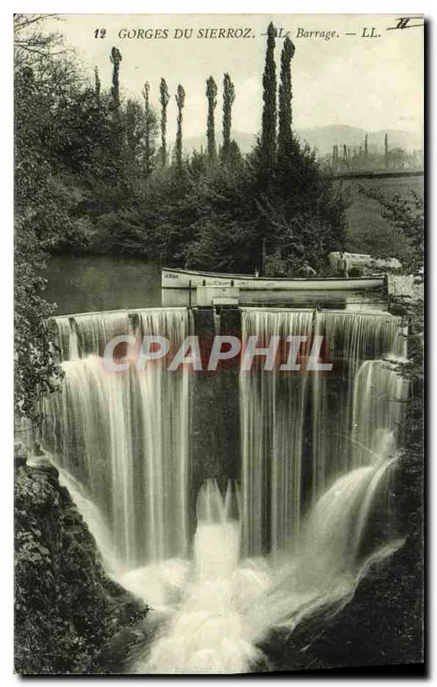 Gorges do Sierroz — O Barragem — LL. — N°12 - Frente