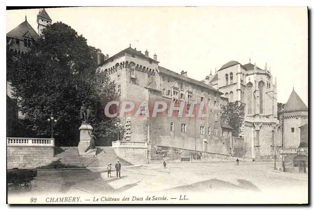 Chambéry — Schloss der Herzöge von Savoyen — LL. - Vorderseite