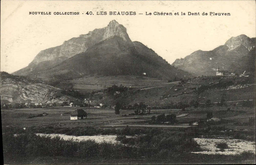 Les Beauges — Le Chérán et la Dent de Pleuven — Nouvelle Collection n°40 - Recto