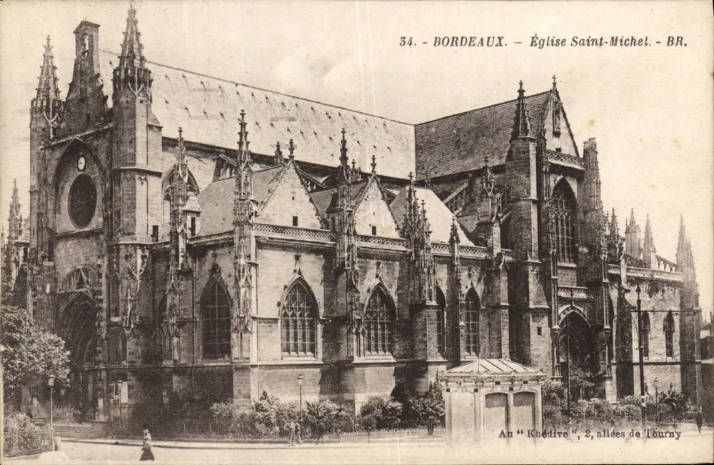 Bordeaux — Igreja de São Miguel — BR. — 34. - Frente