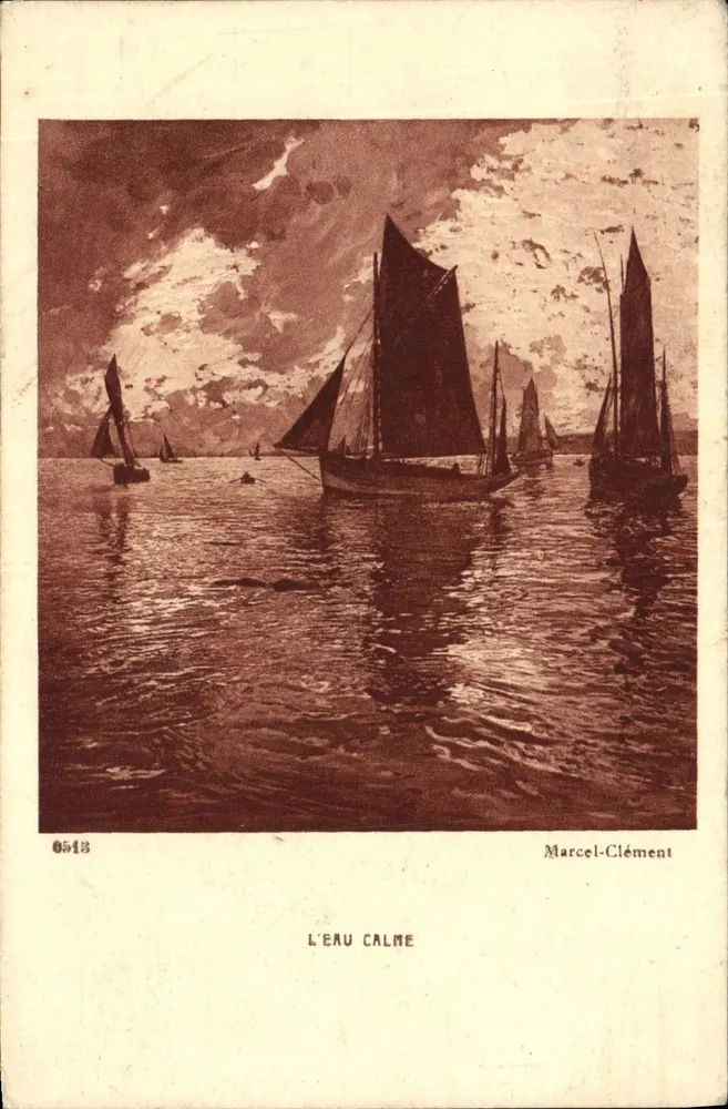 Cisza Morza — Marcel Clément — n° 0518 - Awers