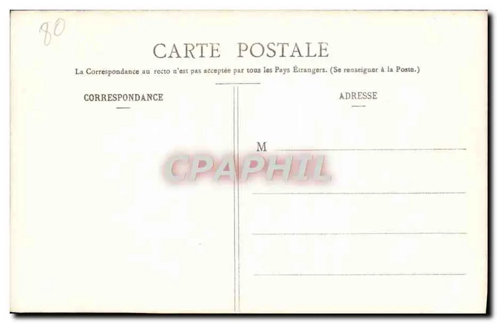 Amiens - Kathedrale - Tympanon des Portals der Jungfrau Mutter — L. Caron, phot.-edit., Amiens - Iso-bromide (Deposée) n°336 - Rückseite