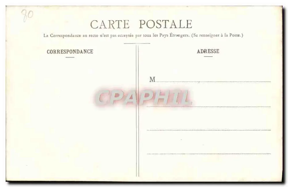 Amiens — Kathedrale. Portal der Mutter Gottes (rechte Seite) — L. Caron, Foto. Verlag Amiens, Nr. 184 - Rückseite