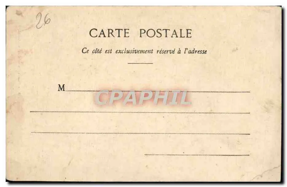 Saída das Grandes Goulettes — Coleção P. P. Valeuce — n° 59 - Verso