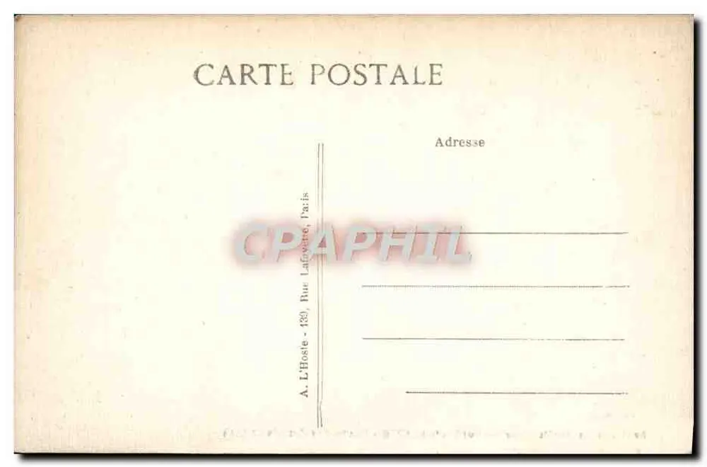 Arredores de Senlis (Oise) — Floresta de HALATIE — Rota dos Grands C - Verso