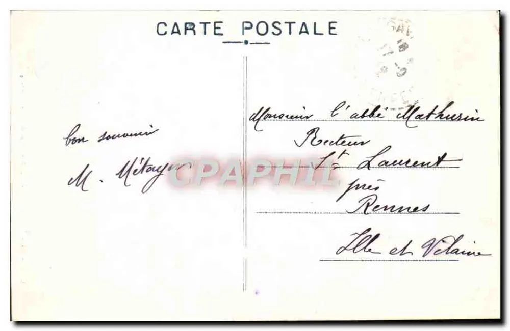 Gavarnie - A Grande Cascata — (H.-Pyr.) — C.C. 46 - Verso