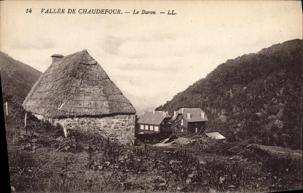 Wąwoz Chaudefour — Le Buron — LL. - Awers