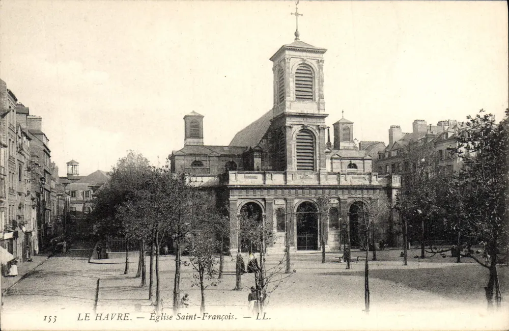 Le Havre — Kirche Saint-François — LL. n° 153 - Vorderseite