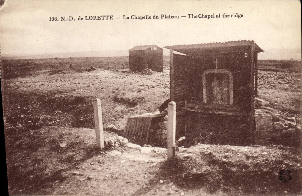 N.-D. de Lorette — Die Kapelle des Plateaus - Vorderseite
