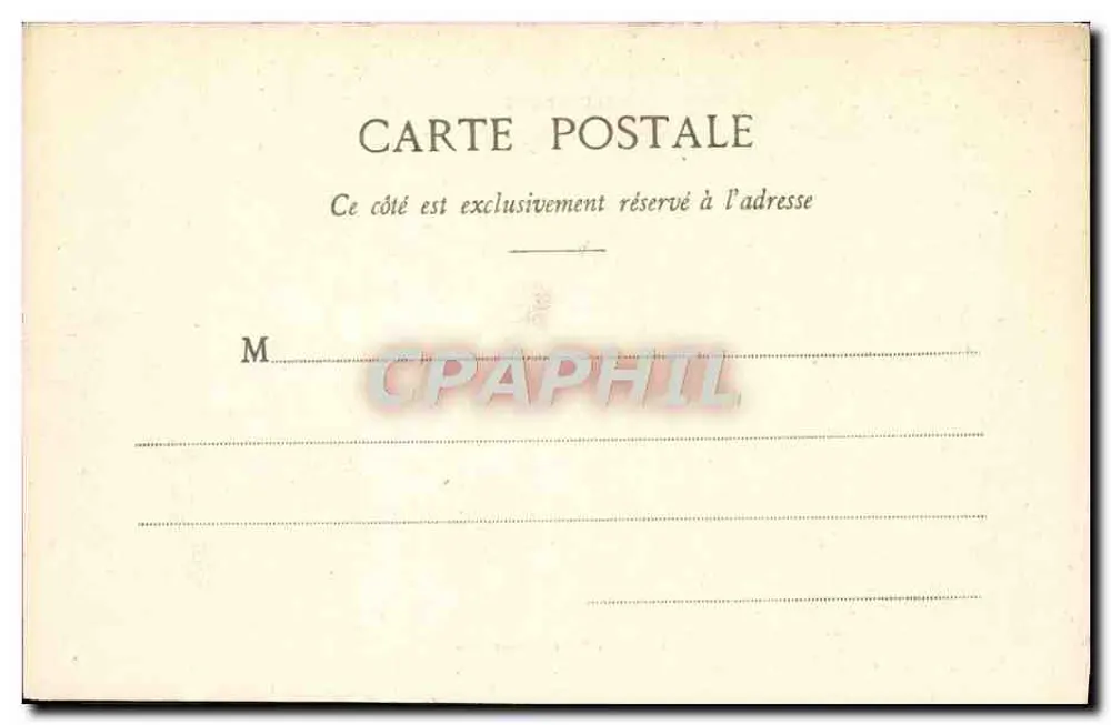 BESSE - Velhas Lojas — Auvergne — Imp. Boucheron et Vessely - Verso