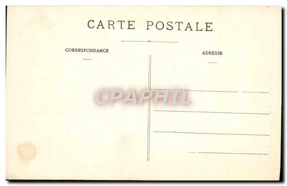 Granville — Lichtreflex am Meer — J. Puel Phot. - Rückseite
