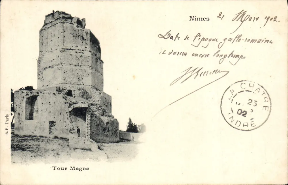 Torre Magne — Nîmes — B.F. Paris - Frente