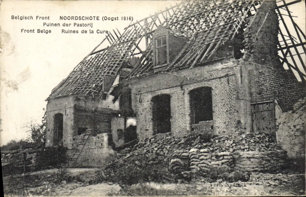 Ruínas da cure — Noordschote (Colheita 1916) — Verb, Nadrack - Frente